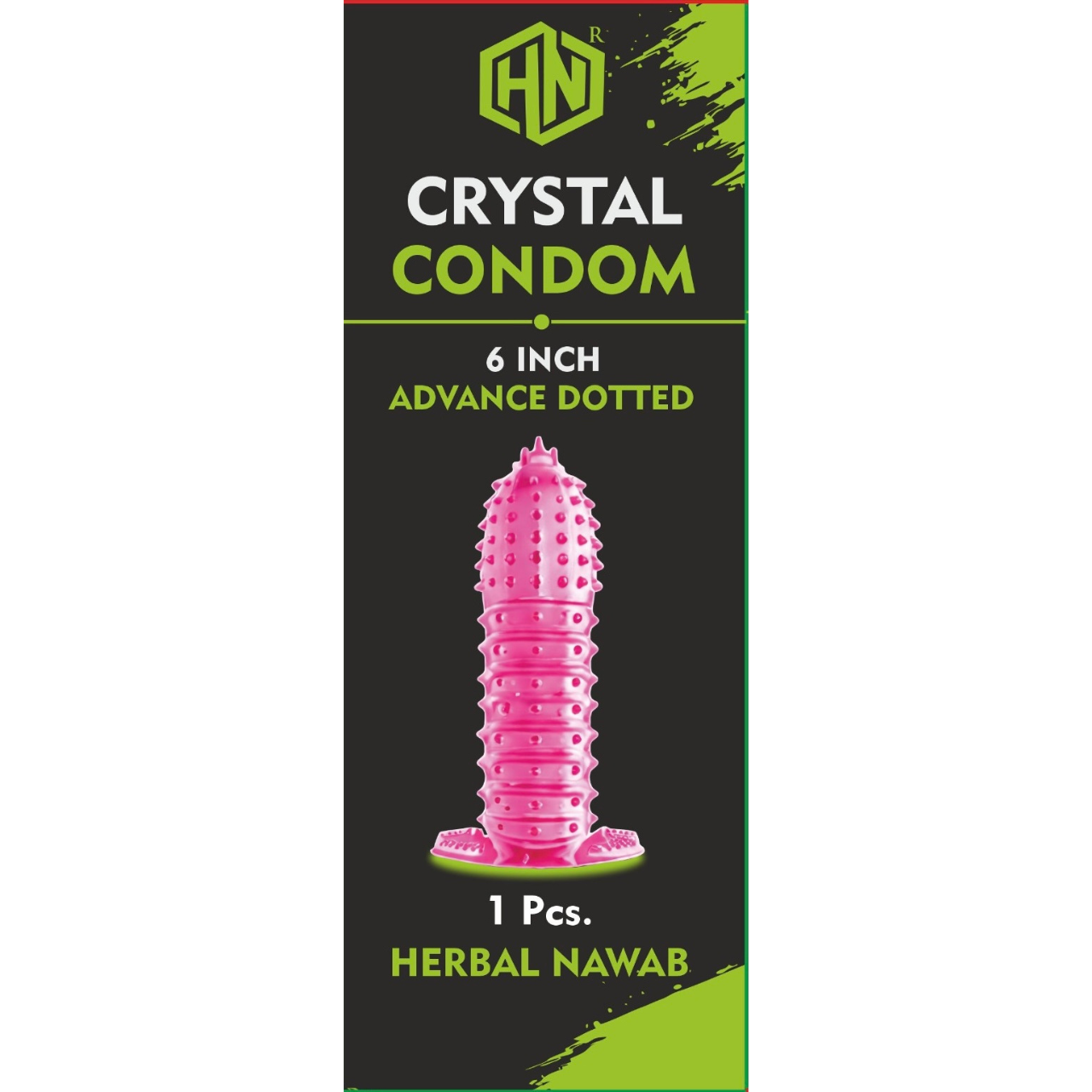 Pink Crystal Condom